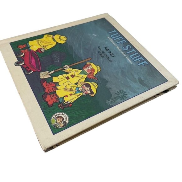 Vintage Childrens Book about Trauma Tuff Stuff u 1980 Joy Wilt Ready Set Grow Se - Picture 4 of 10